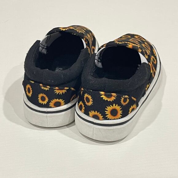 Girls Size 8 US Sports Baby Girl Shoes Sunflowers - Picture 4 of 6